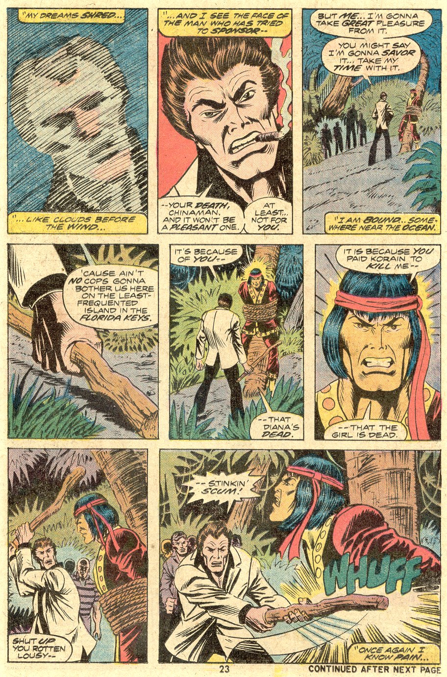 Master of Kung Fu (1974) Issue #21 - Page 13