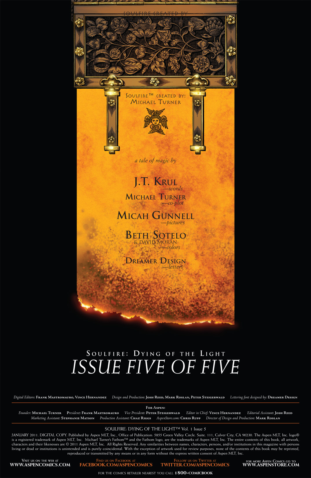Michael Turner's Soulfire: Dying Of The Light _TPB - Page 112