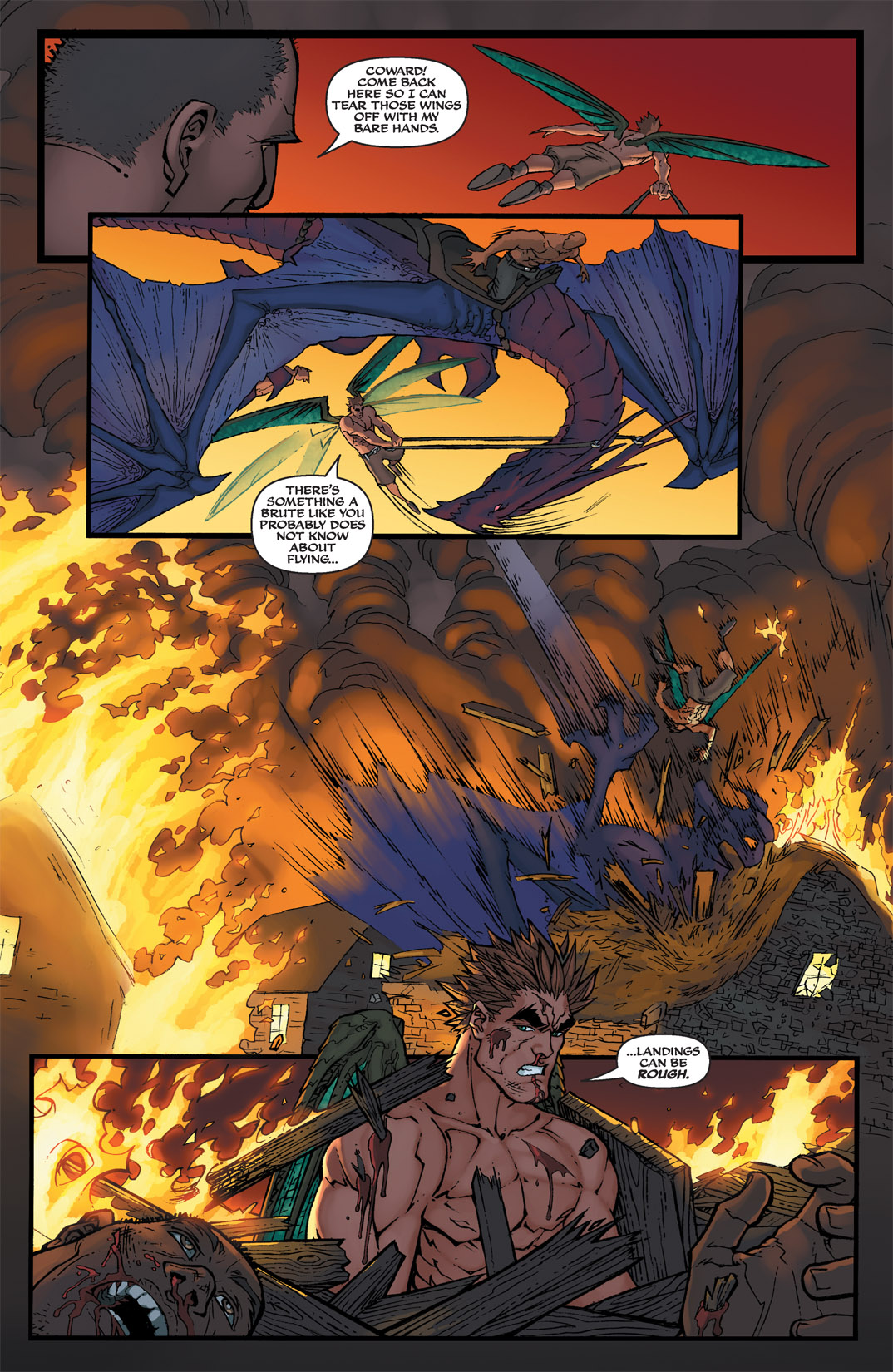 Michael Turner's Soulfire: Dying Of The Light _TPB - Page 118