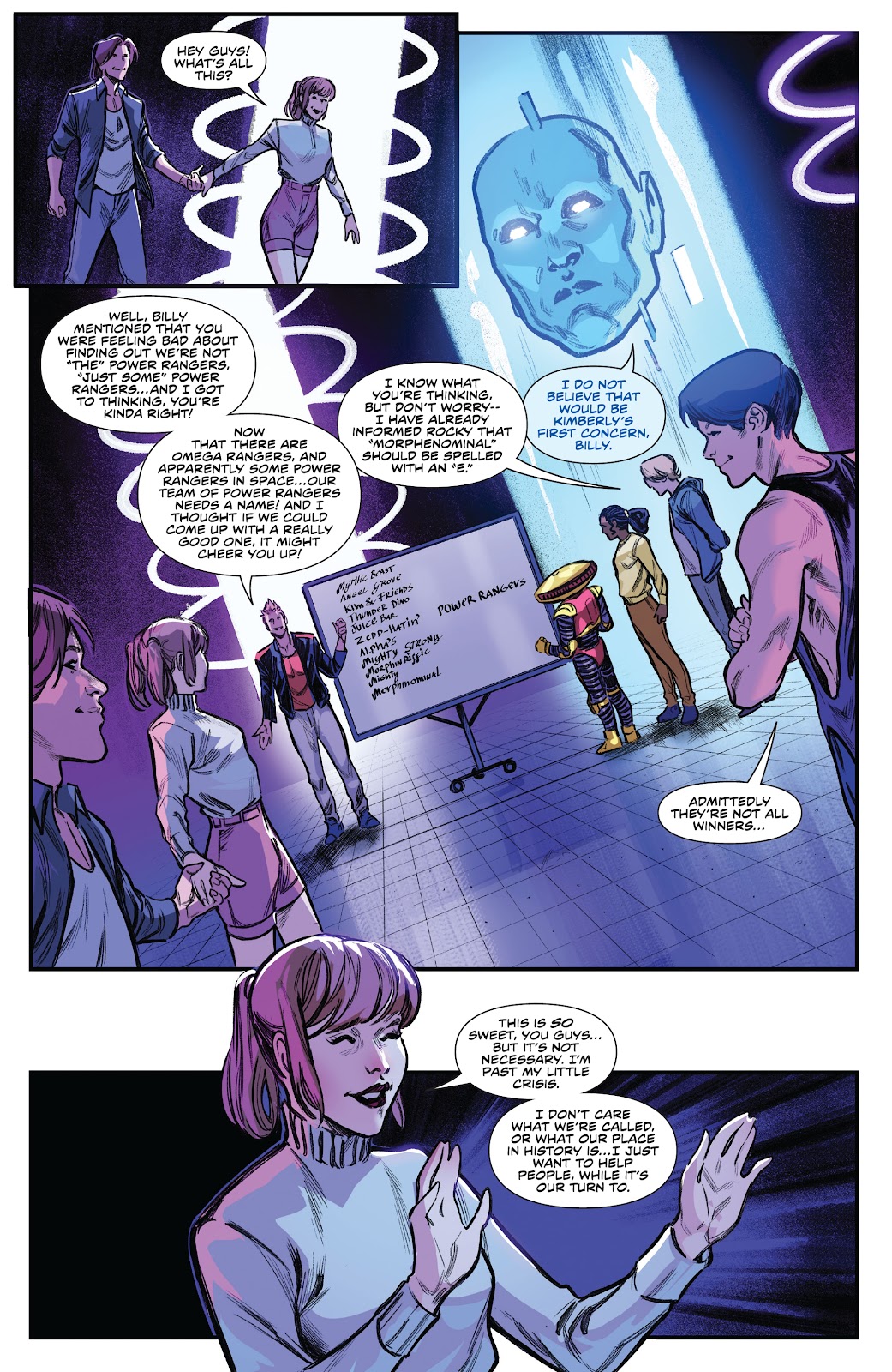 Mighty Morphin Issue #22 - Page 22