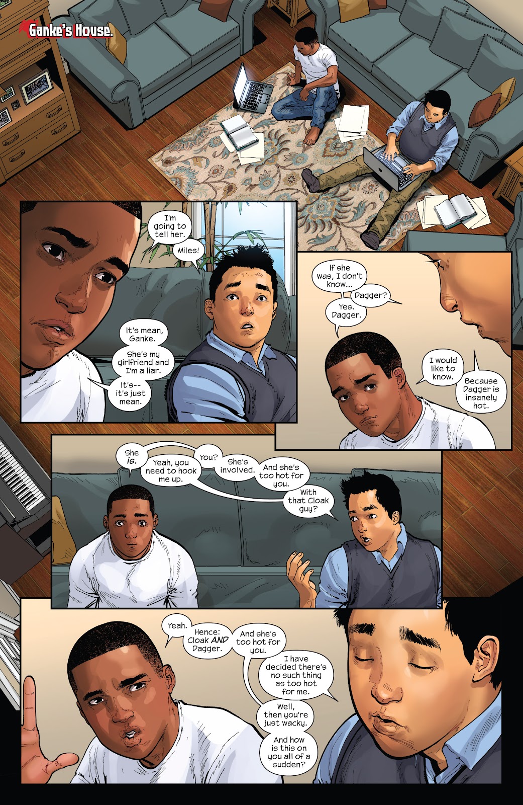 Miles Morales - Ultimate Spider-Man Issue #1 - Page 14