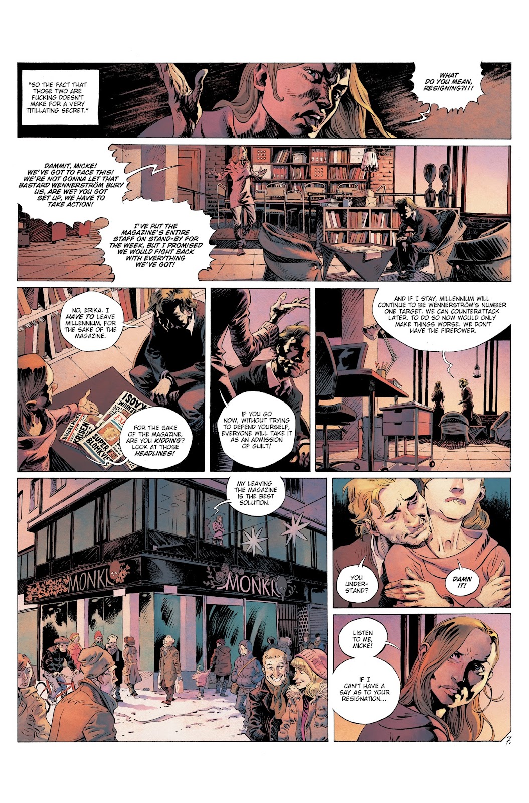 Millennium: The Girl With the Dragon Tattoo Issue #1 - Page 12