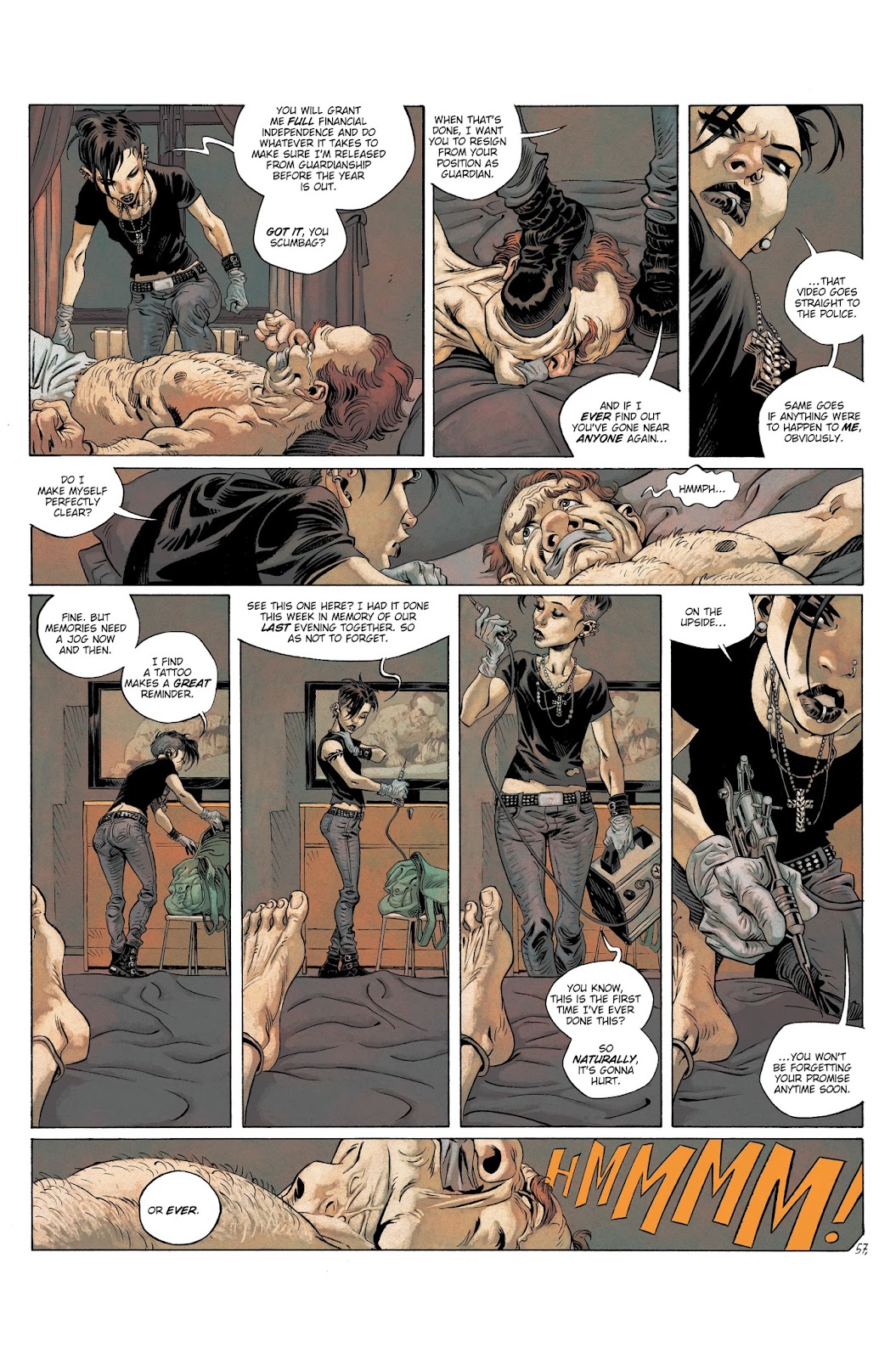 Millennium: The Girl With the Dragon Tattoo Issue #1 - Page 62