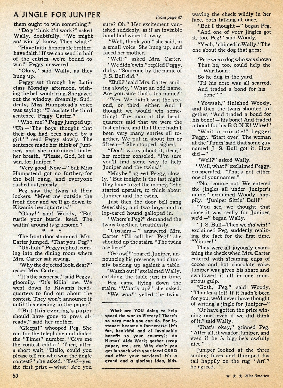 Miss America Magazine Issue #10 - Page 47