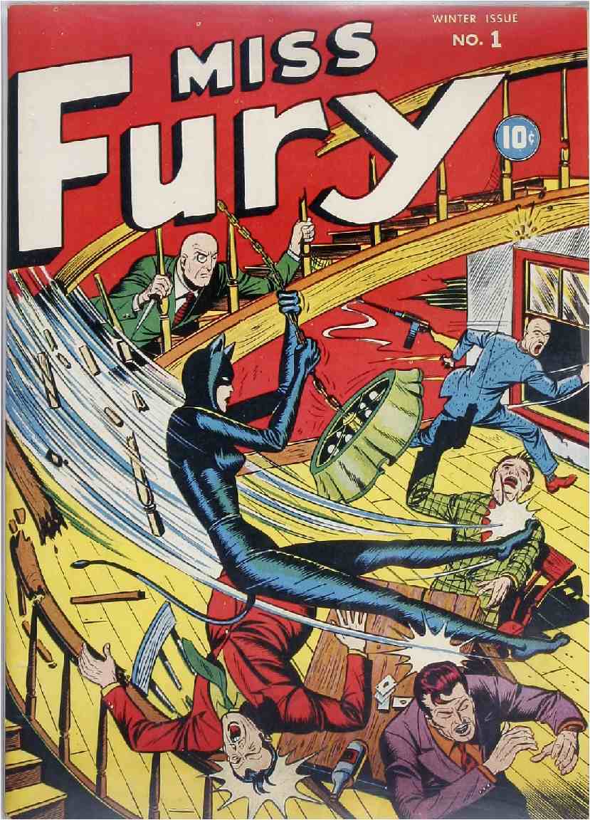 Miss Fury (1942) Issue #1 - Page 1
