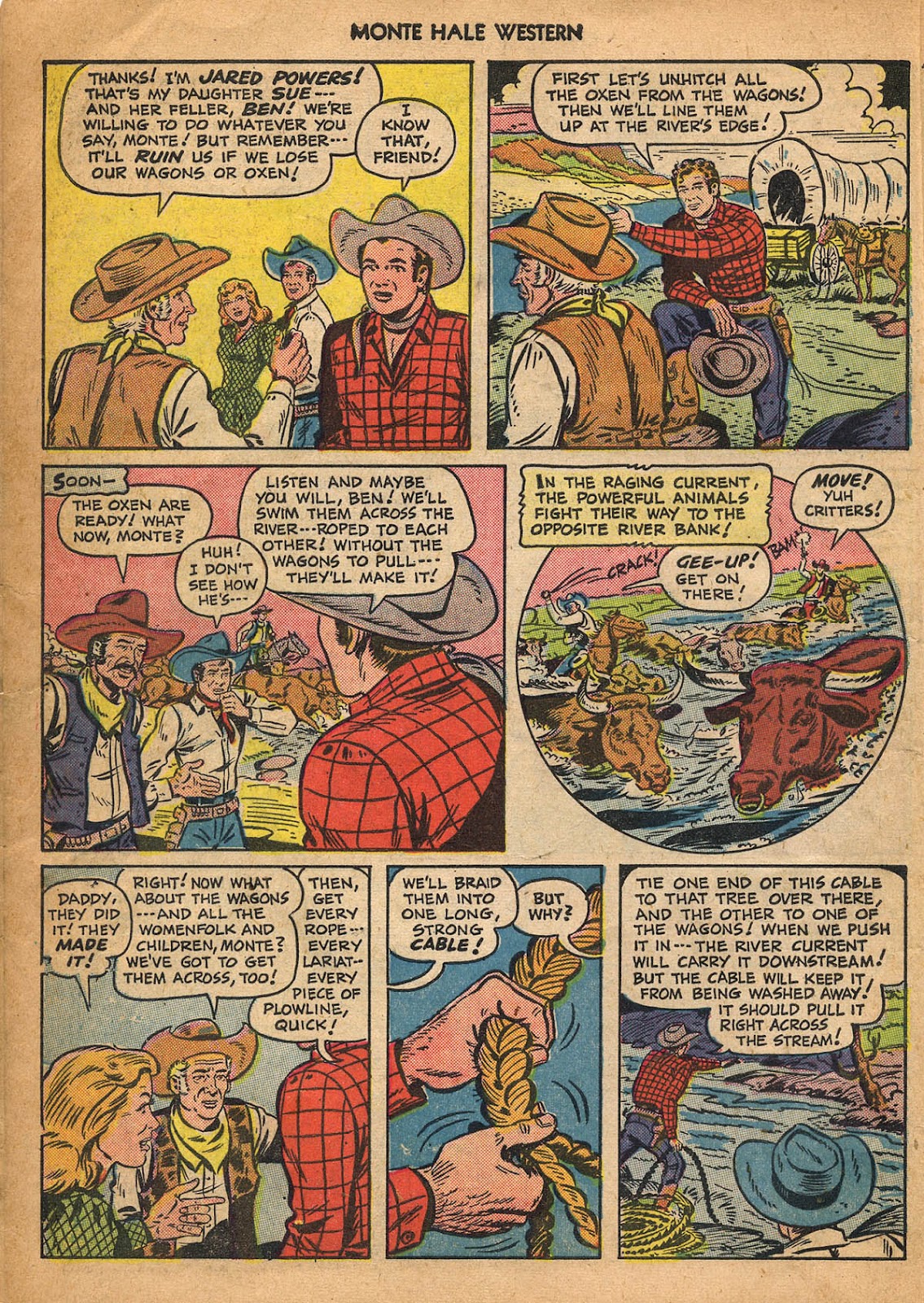 Monte Hale Western Issue #44 - Page 7