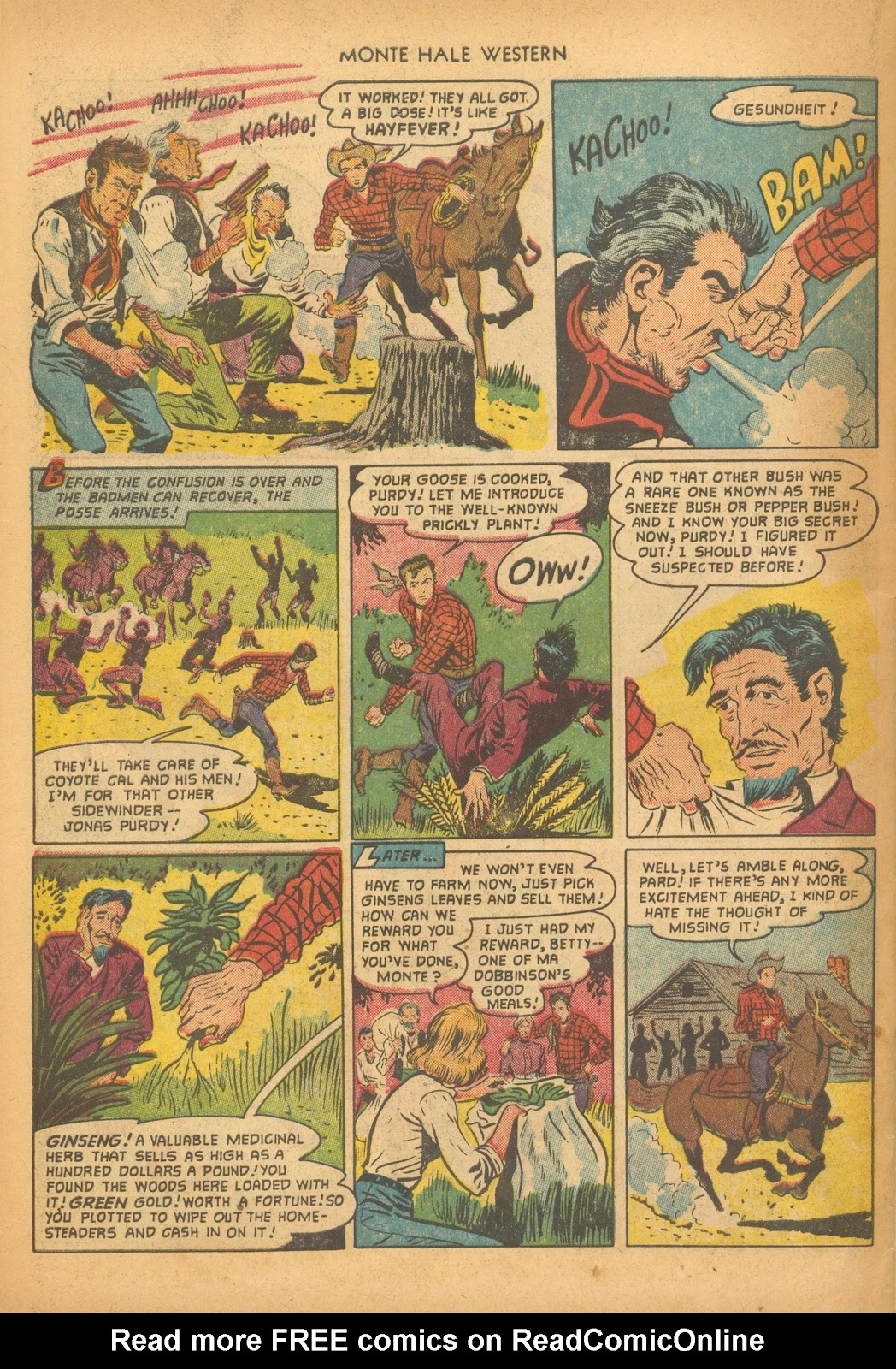 Monte Hale Western Issue #73 - Page 34