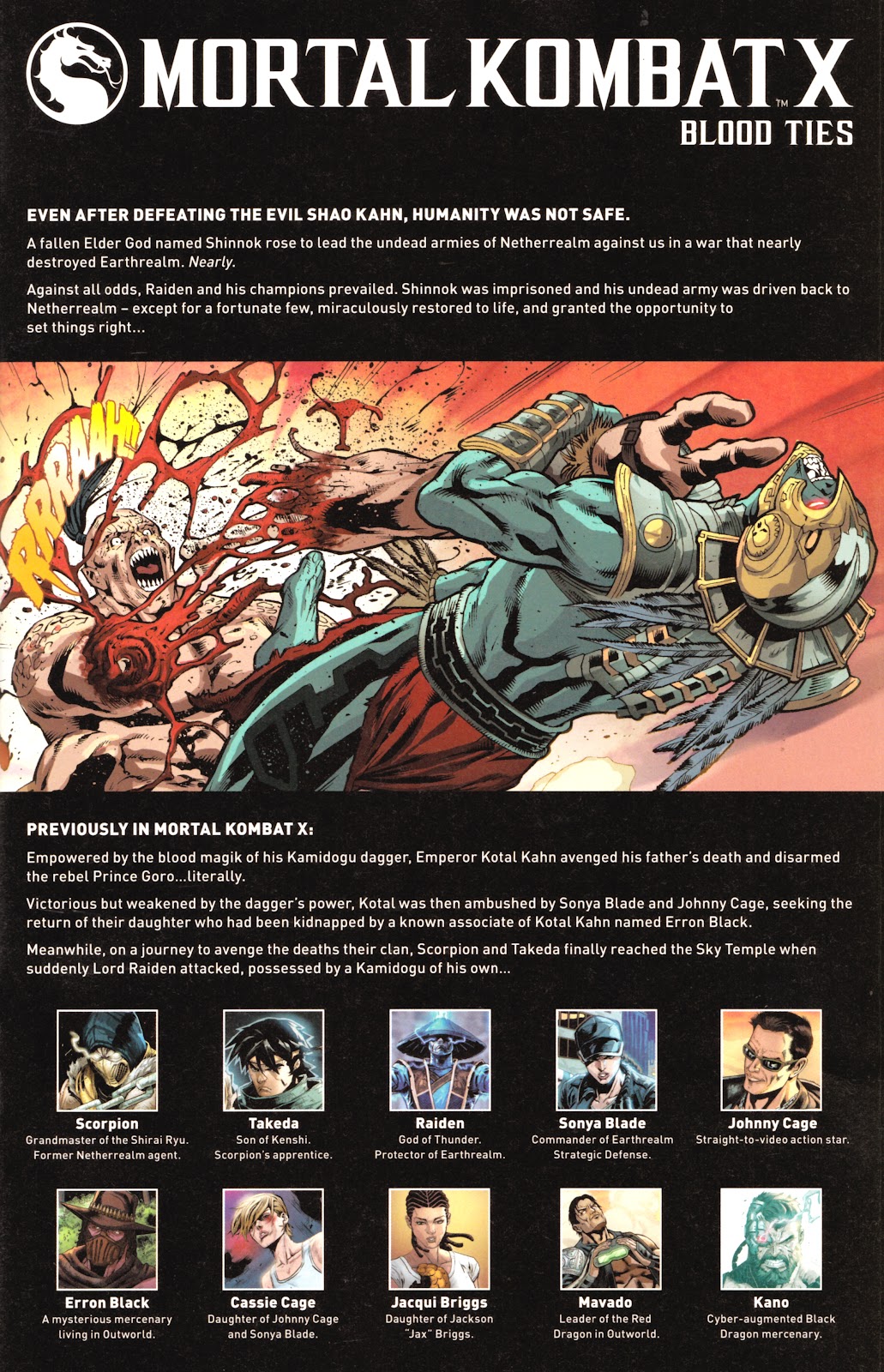 Mortal Kombat X [II] Issue #4 - Page 3
