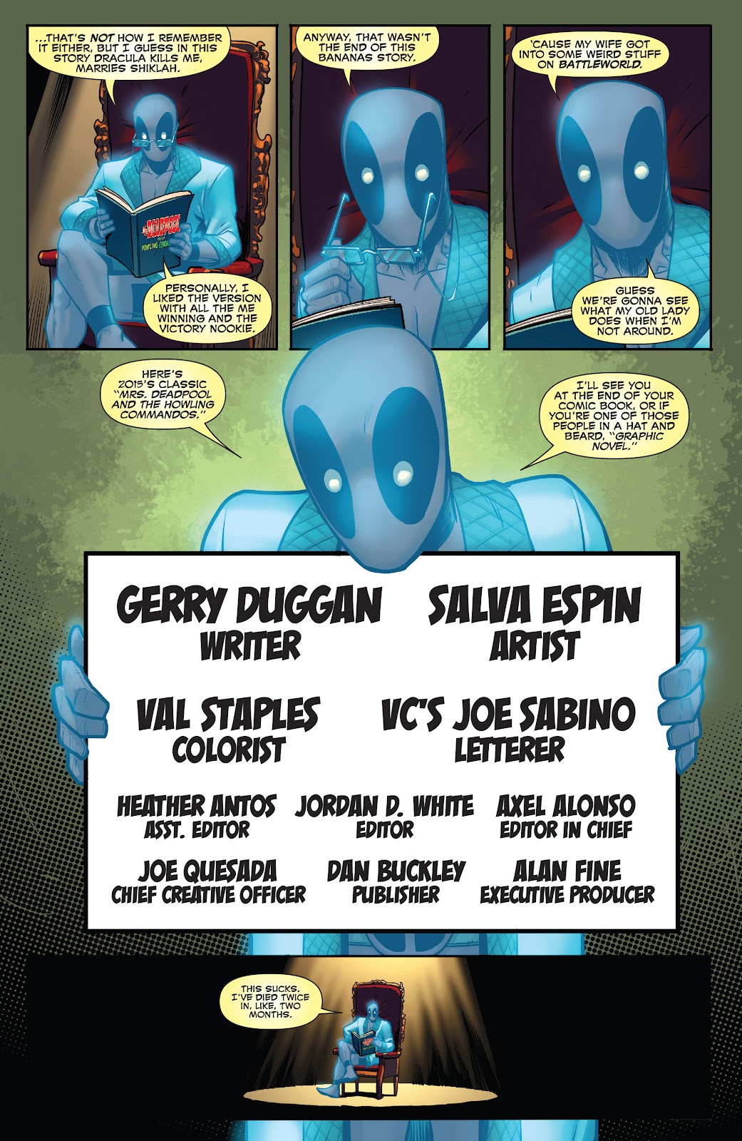 Mrs. Deadpool and the Howling Commandos Issue #1 - Page 5