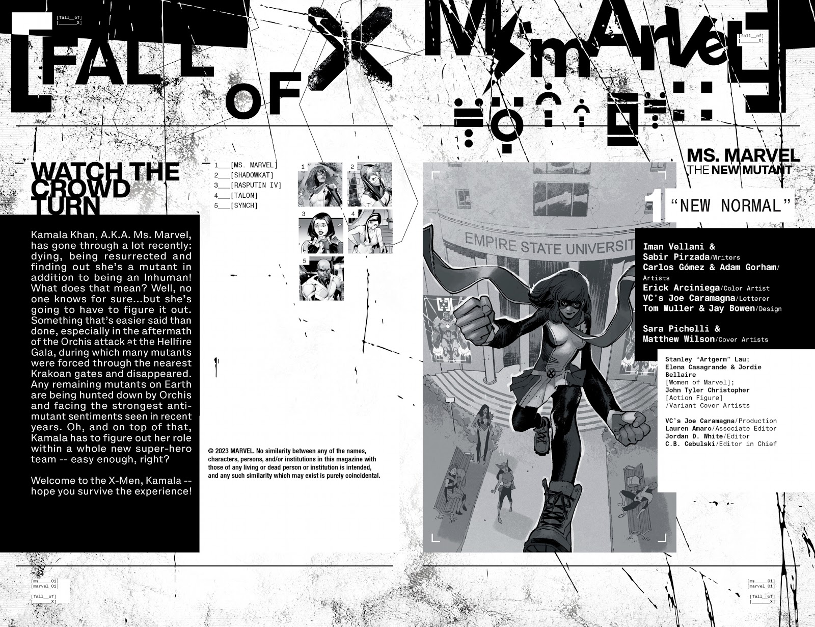 Ms. Marvel: The New Mutant Issue #1 - Page 3