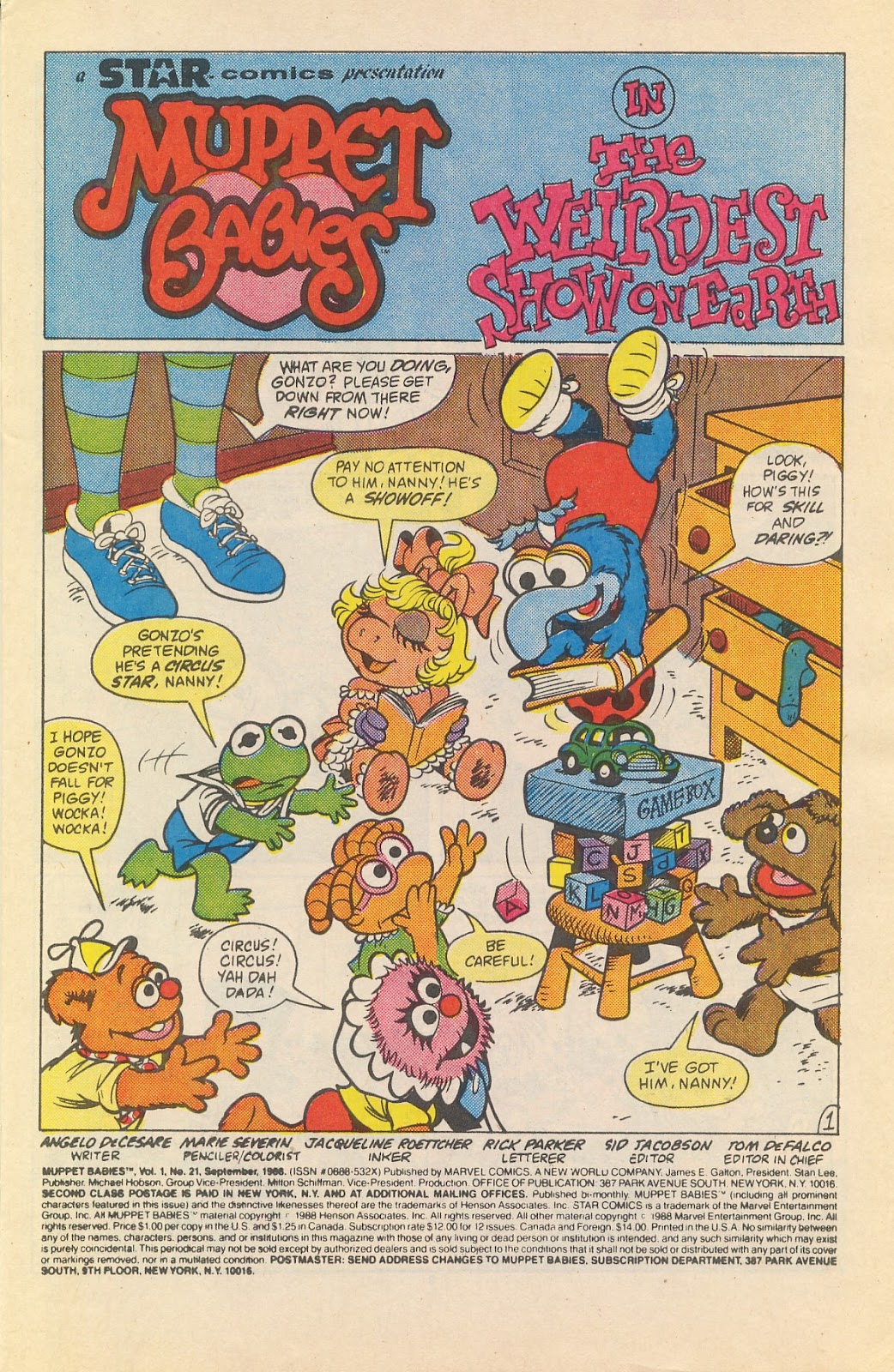 Muppet Babies Issue #21 - Page 3