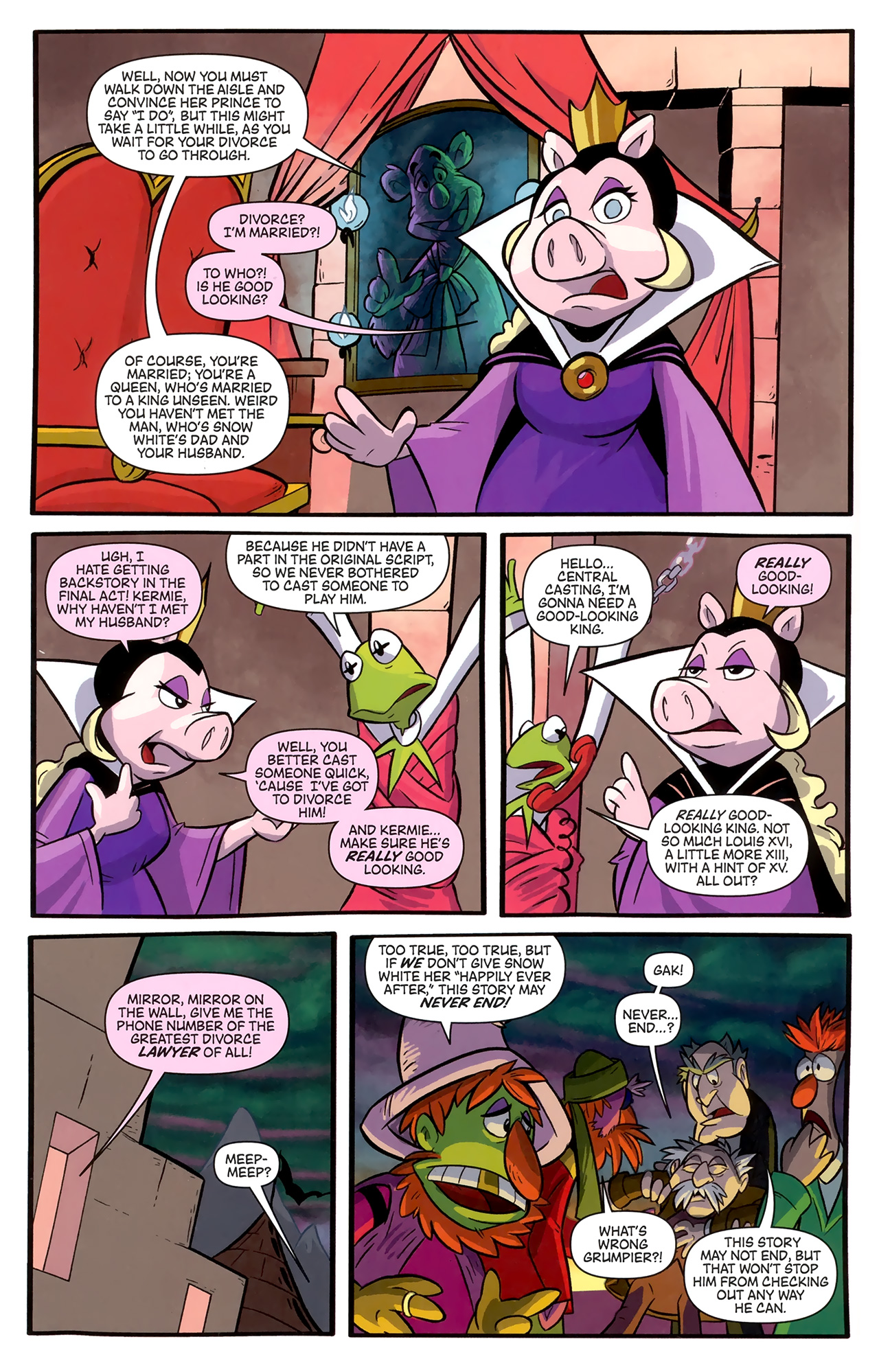 Muppet Snow White Issue #4 - Page 9