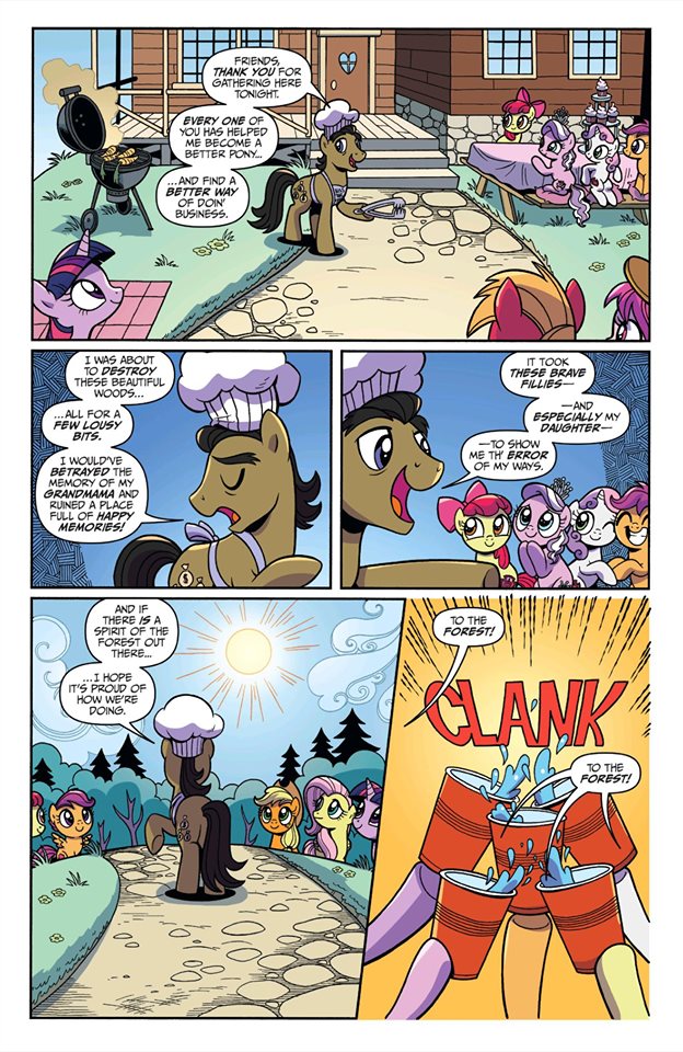 My Little Pony: Spirit of the Forest Issue #3 - Page 21