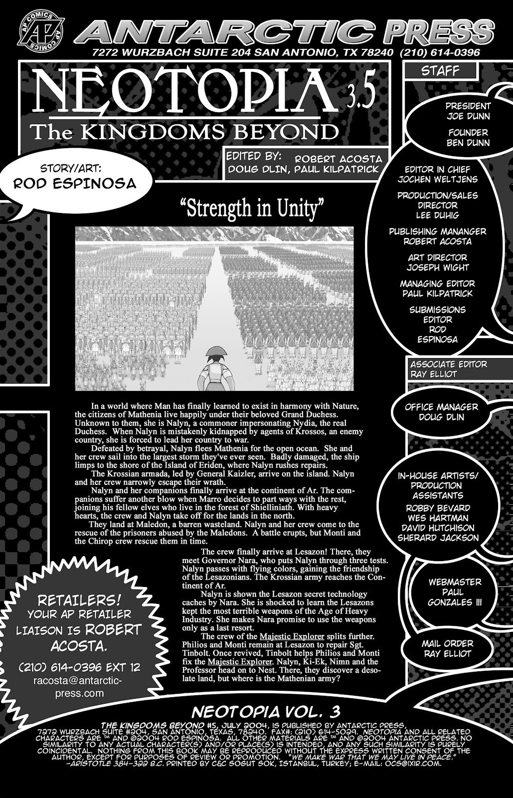 Neotopia: The Kingdoms Beyond Issue #5 - Page 2