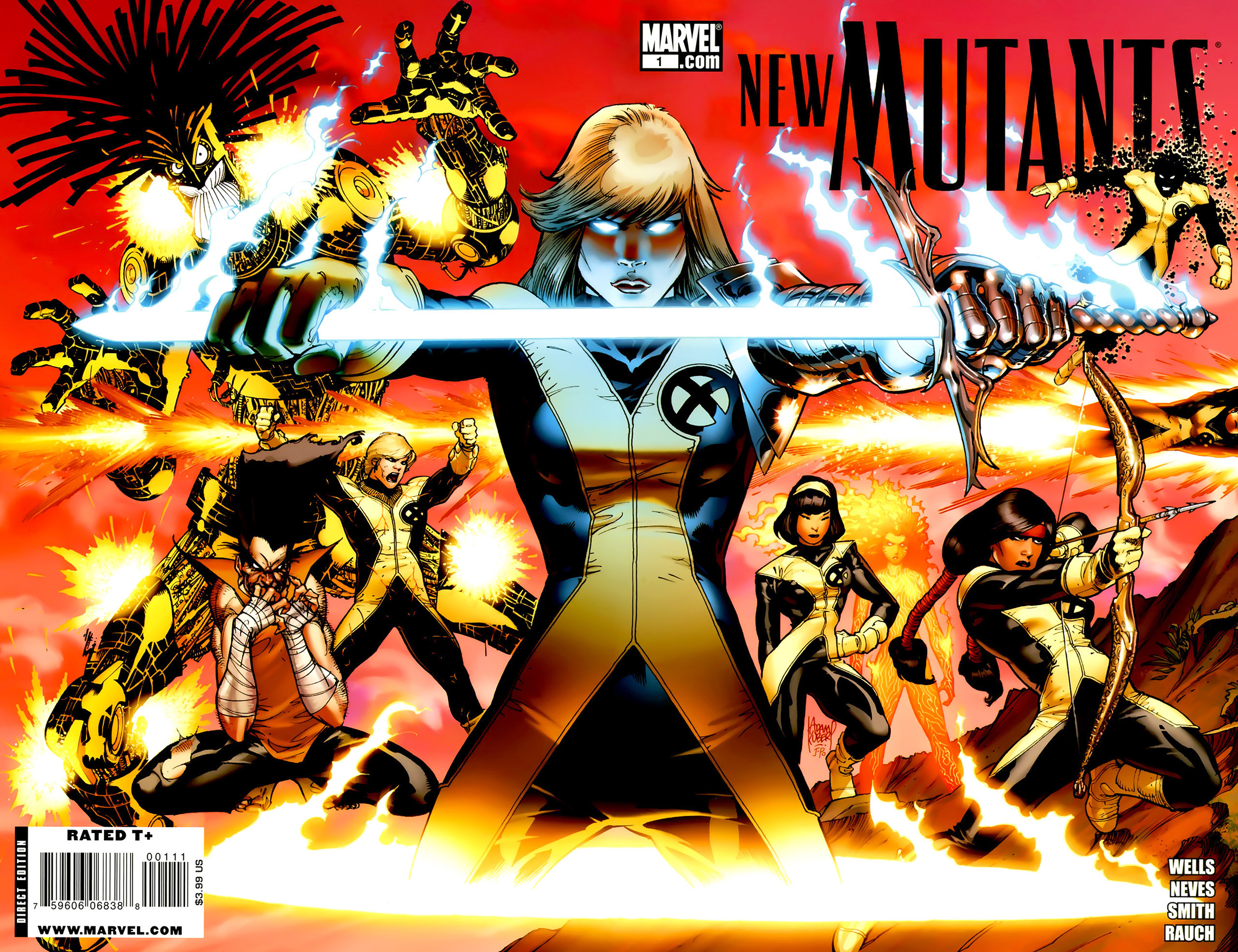 New Mutants (2009) Issue #1 - Page 1