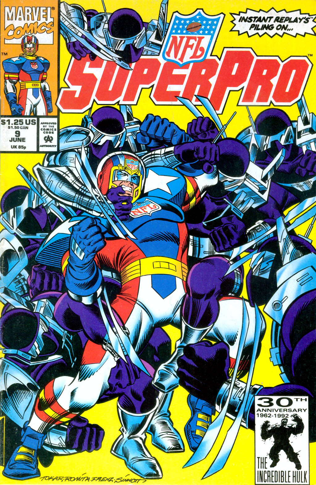 NFL SuperPro Issue #9 - Page 1