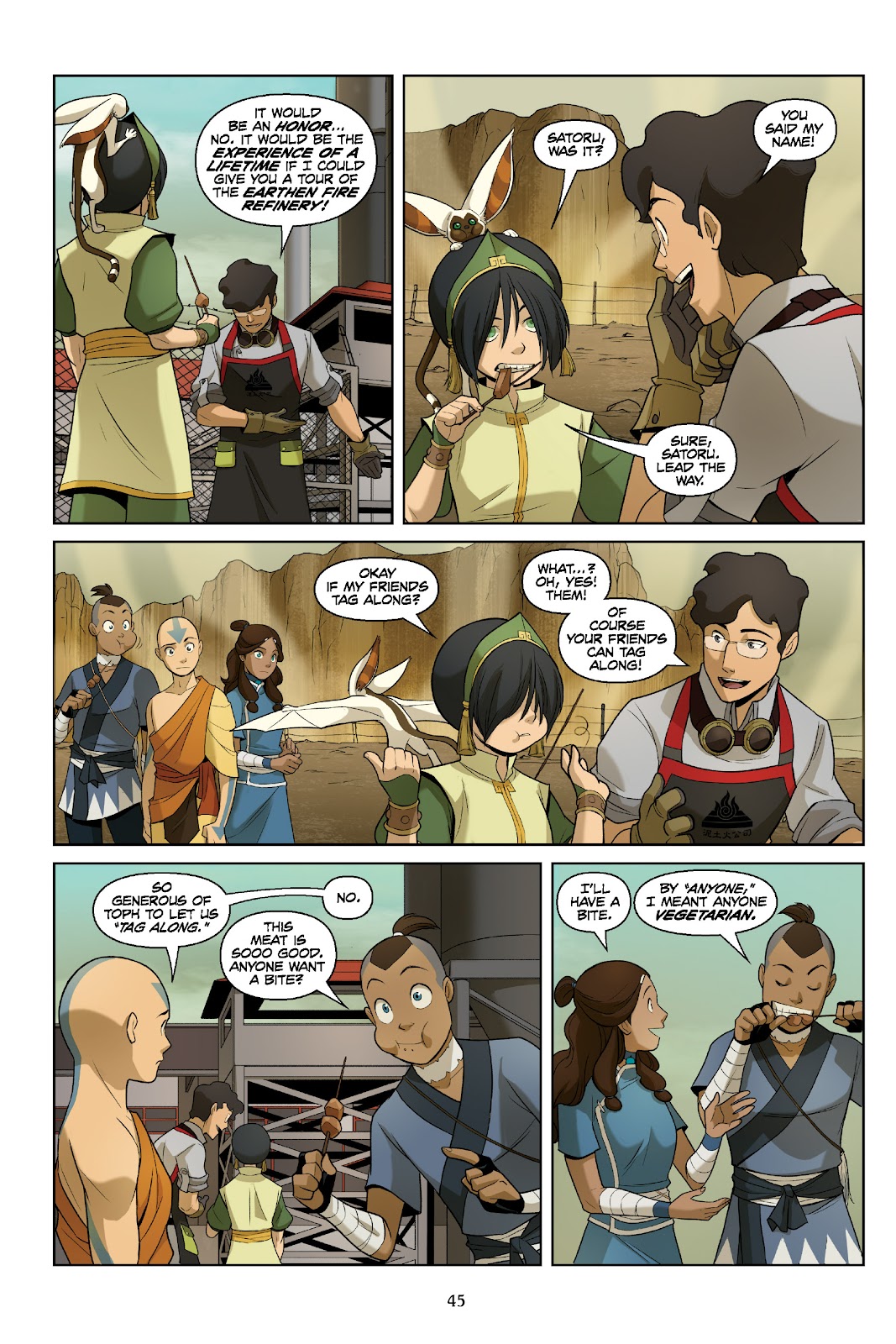 Nickelodeon Avatar: The Last Airbender - The Rift _Omnibus_(Part_1) - Page 45
