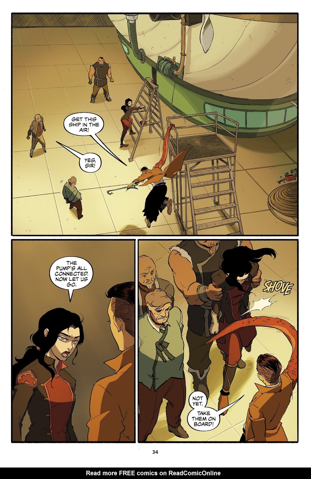 Nickelodeon The Legend of Korra – Turf Wars Issue #3 - Page 34