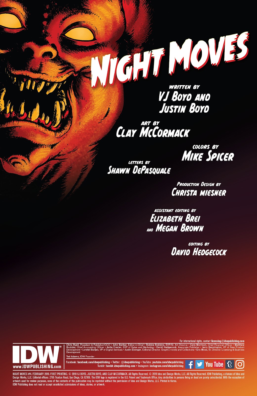 Night Moves Issue #4 - Page 2