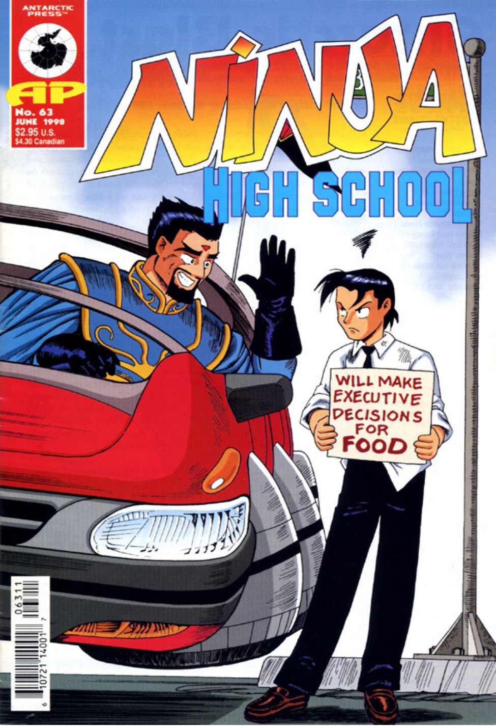 Ninja High School (1986) Issue #63 - Page 1