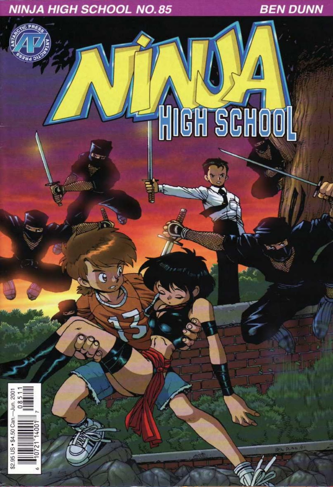 Ninja High School (1986) Issue #85 - Page 1