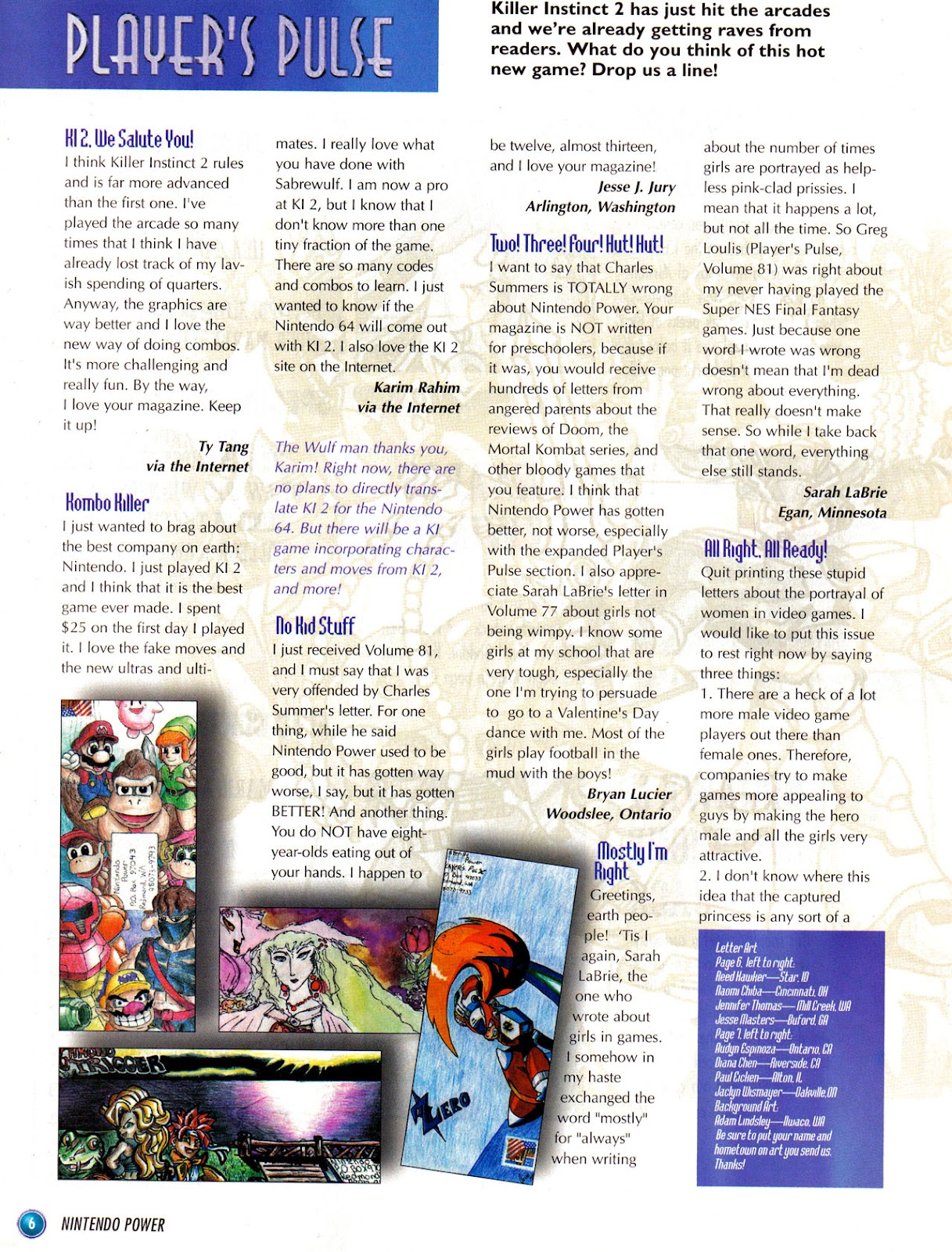 Nintendo Power Issue #84 - Page 7