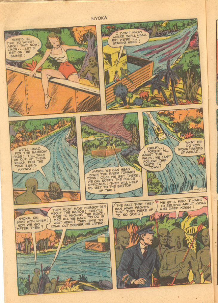 Nyoka the Jungle Girl Issue #76 - Page 8