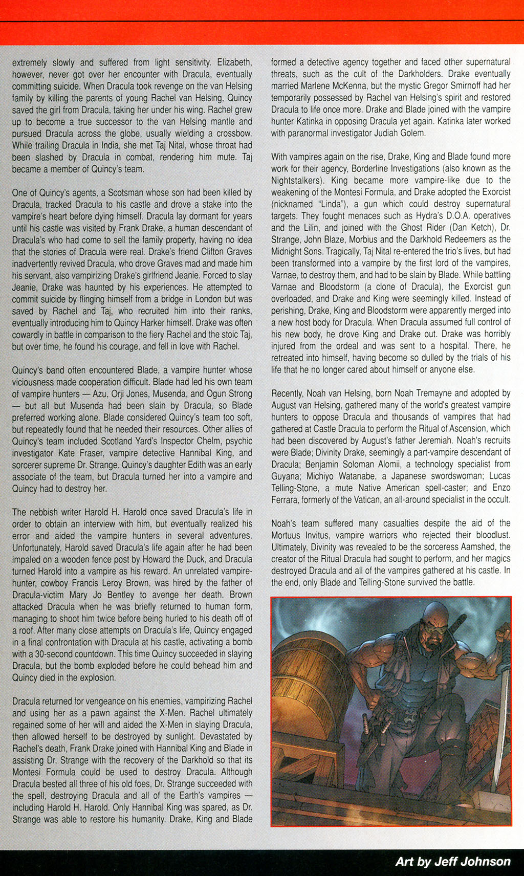 Official Handbook of the Marvel Universe: Horror 2005 Issue #1 - Page 44