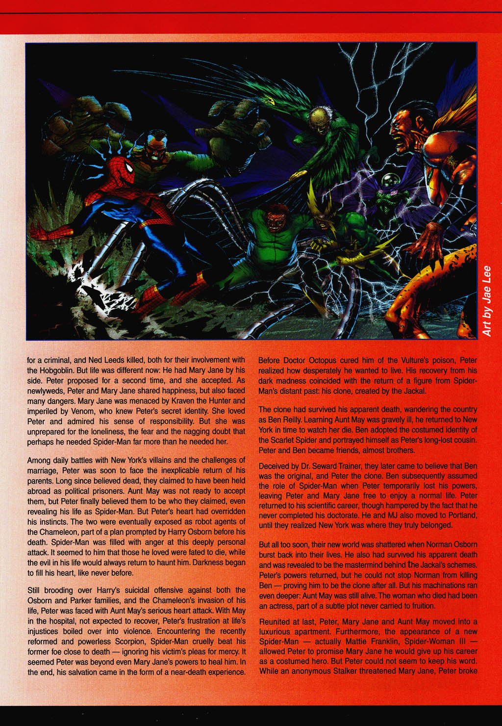 Official Handbook of the Marvel Universe: Spider-Man 2004 Full - Page 35