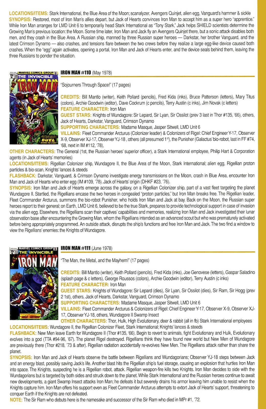 Official Index to the Marvel Universe Issue #4 - Page 43