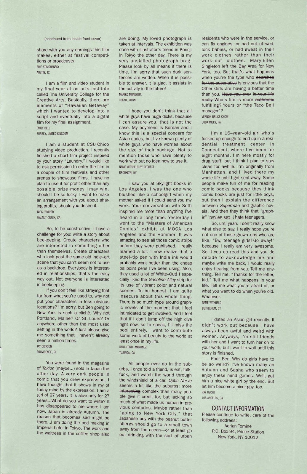 Optic Nerve Issue #11 - Page 35