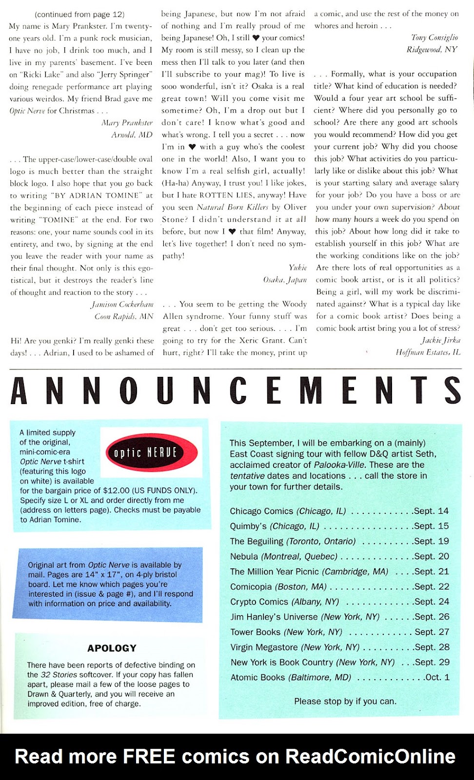 Optic Nerve Issue #3 - Page 27