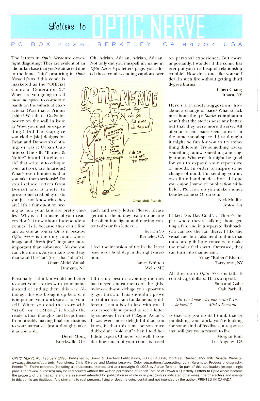 Optic Nerve Issue #5 - Page 2