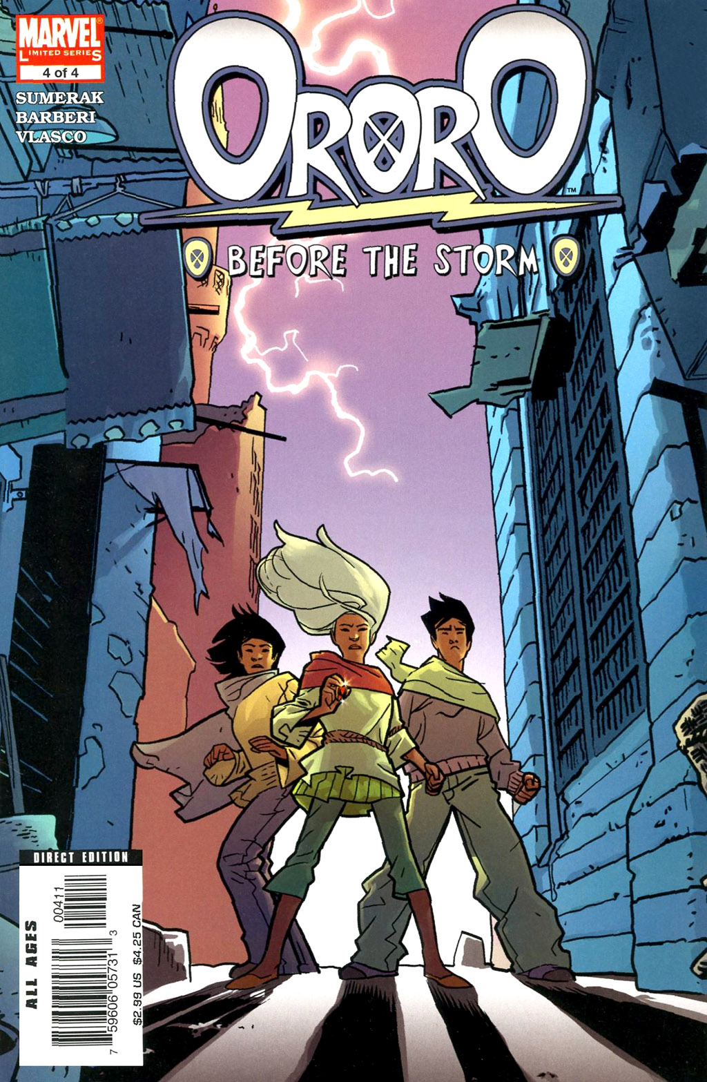 Ororo: Before the Storm Issue #4 - Page 1