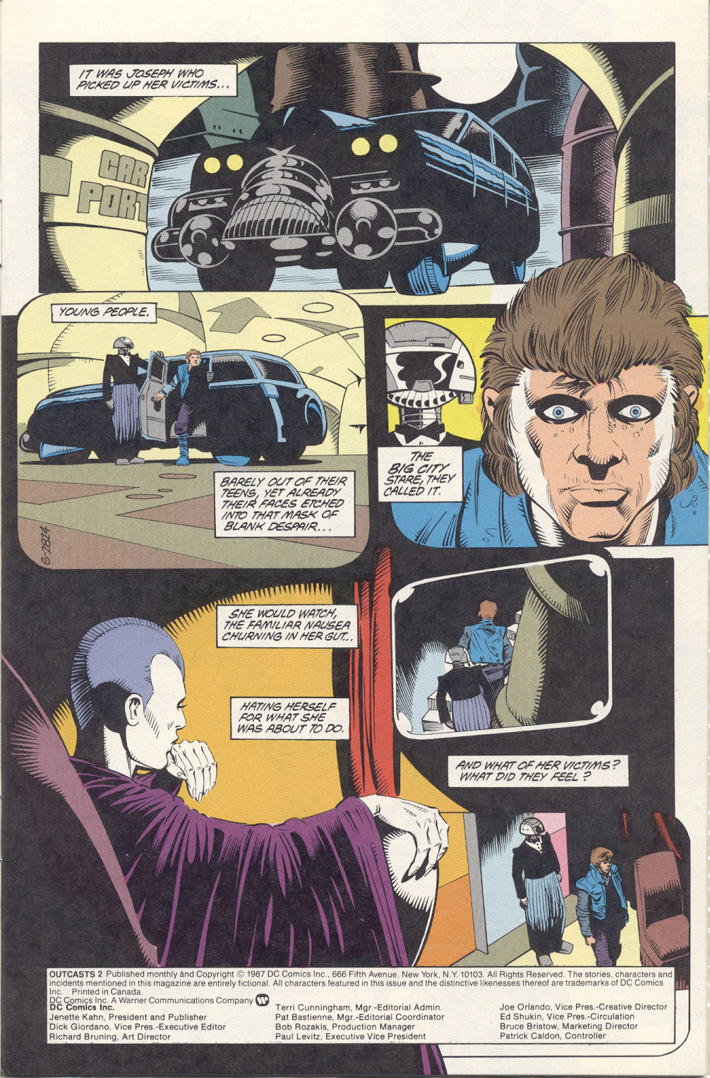 Outcasts Issue #2 - Page 2