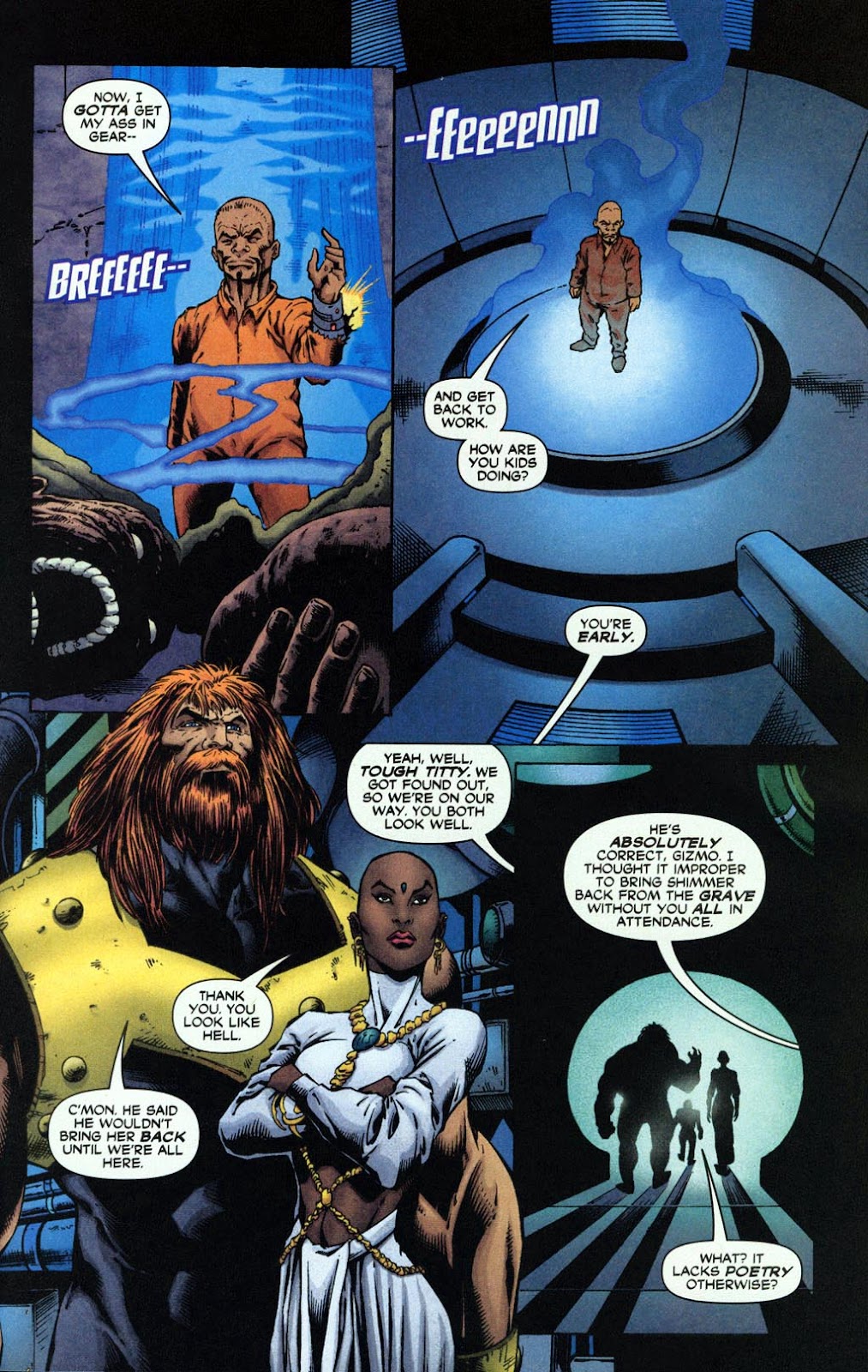 Outsiders (2003) Issue #12 - Page 22