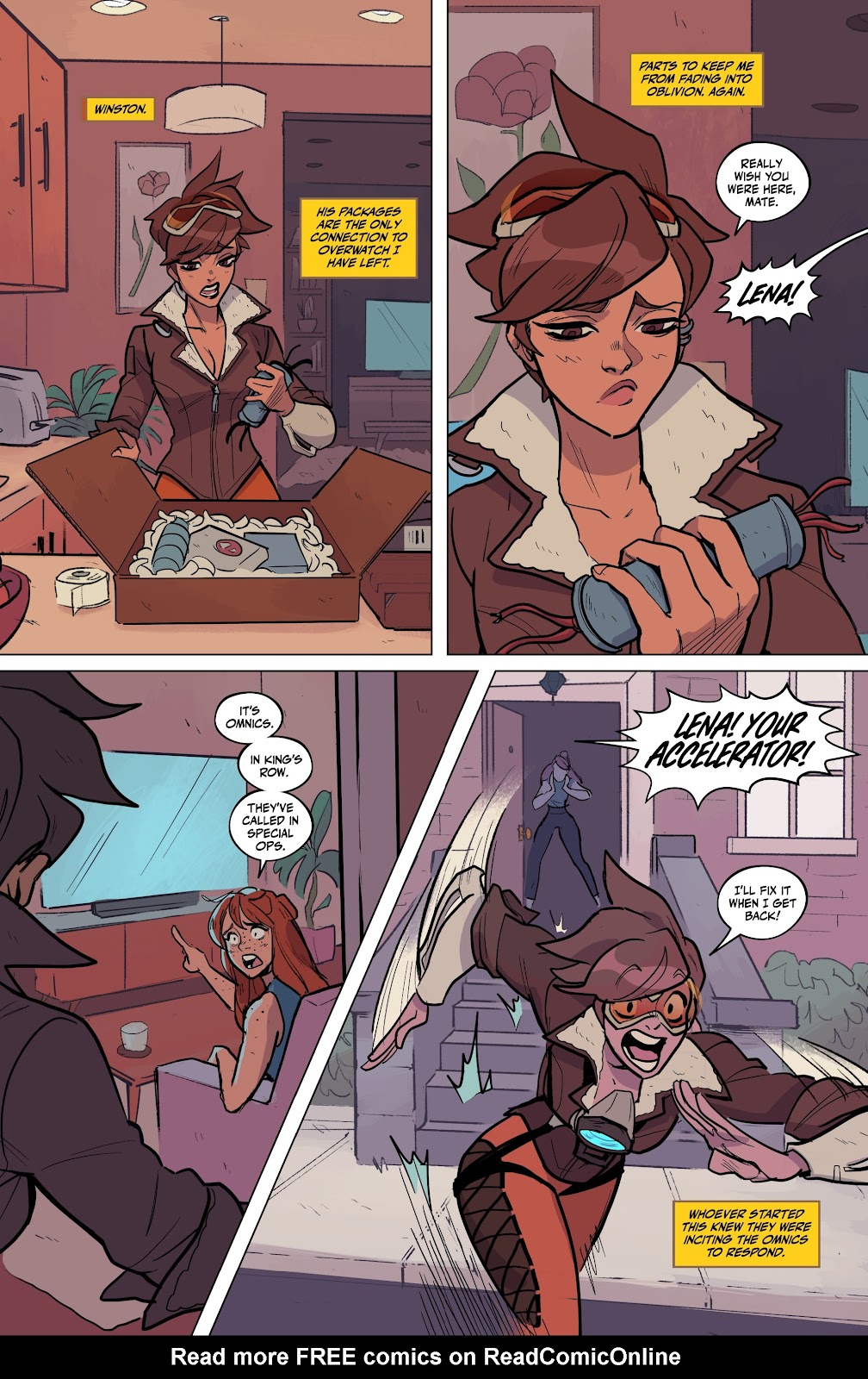 Overwatch: Tracer — London Calling Issue #3 - Page 11