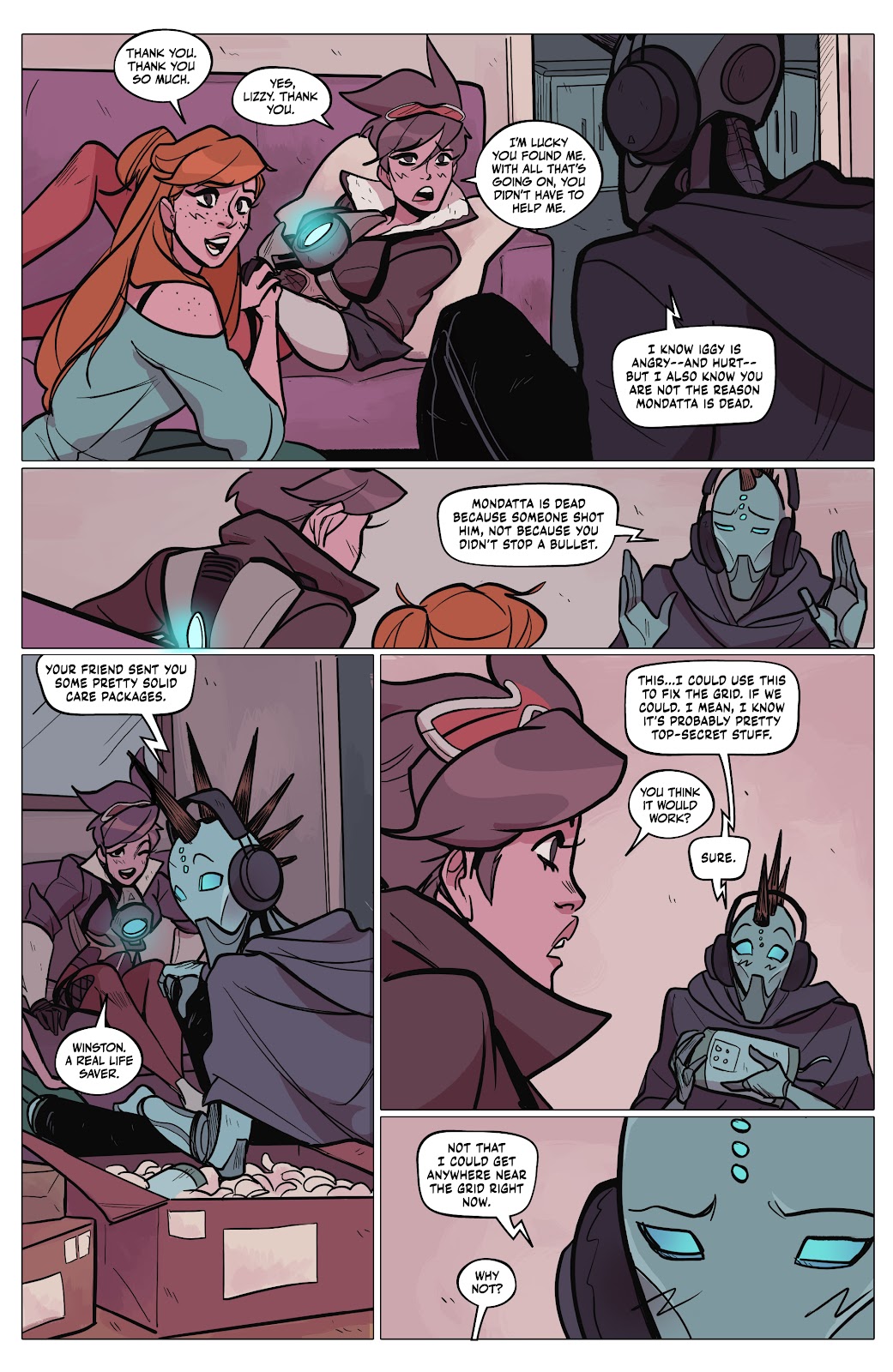Overwatch: Tracer — London Calling Issue #4 - Page 9