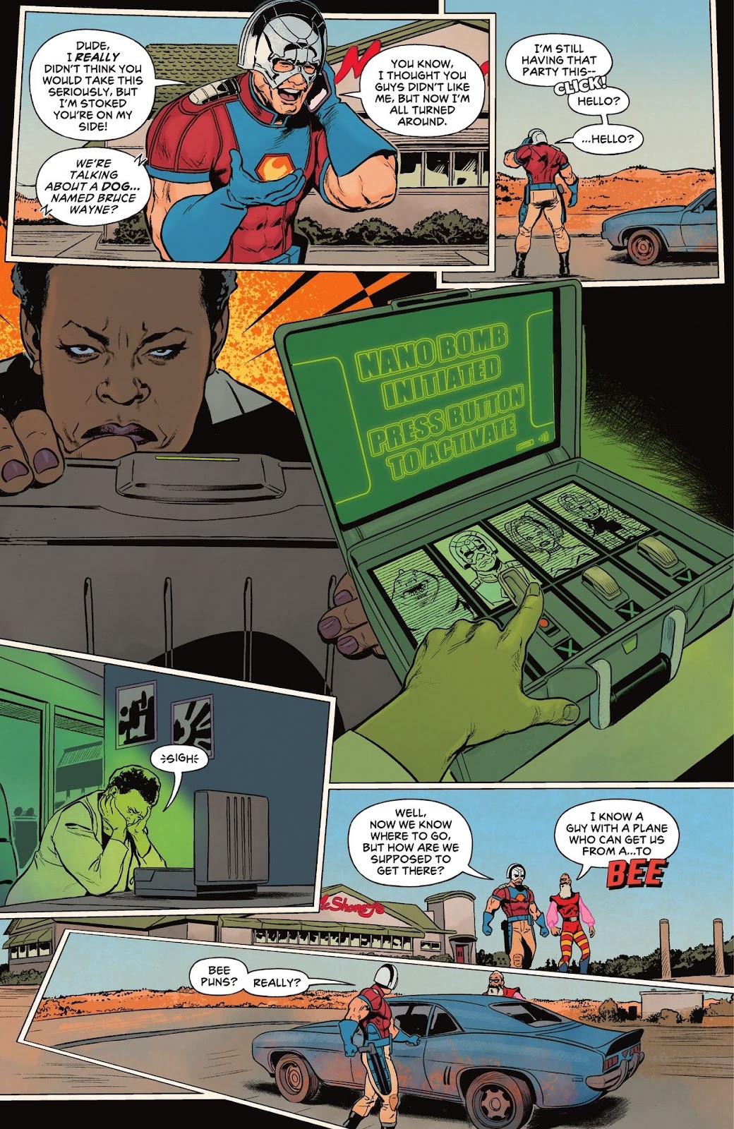 Peacemaker Tries Hard! Issue #4 - Page 9