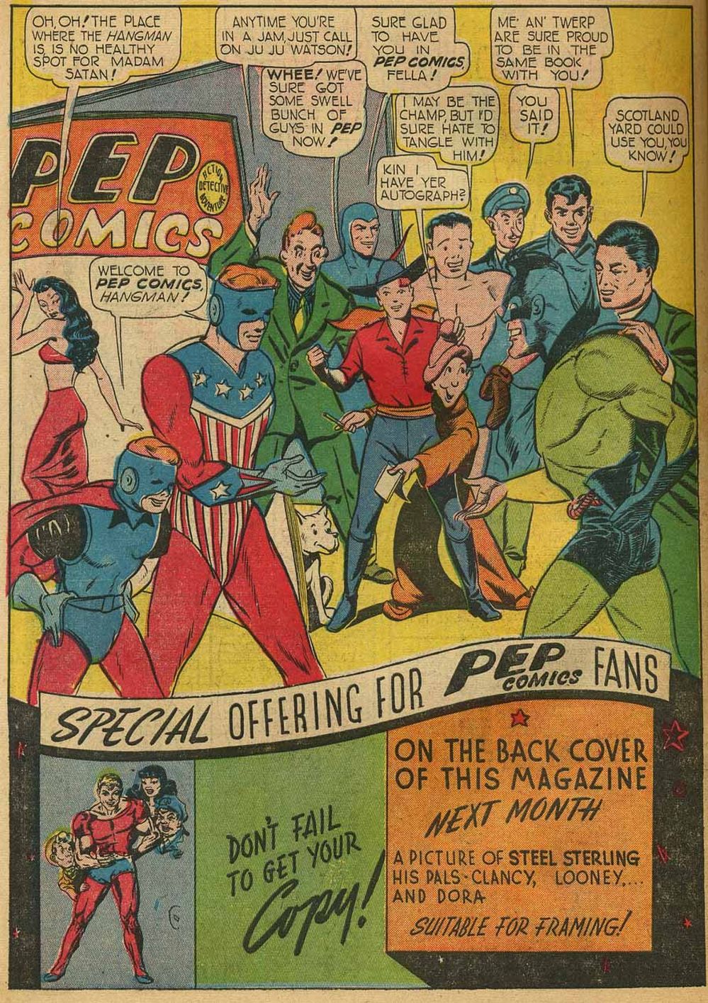 Pep Comics Issue #17 - Page 55
