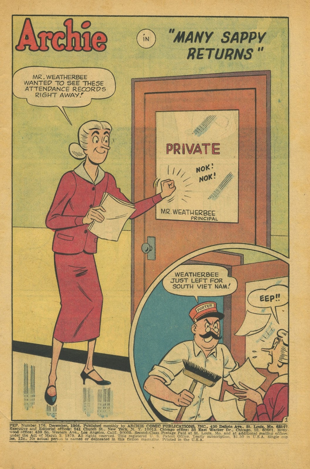 Pep Comics Issue #176 - Page 3