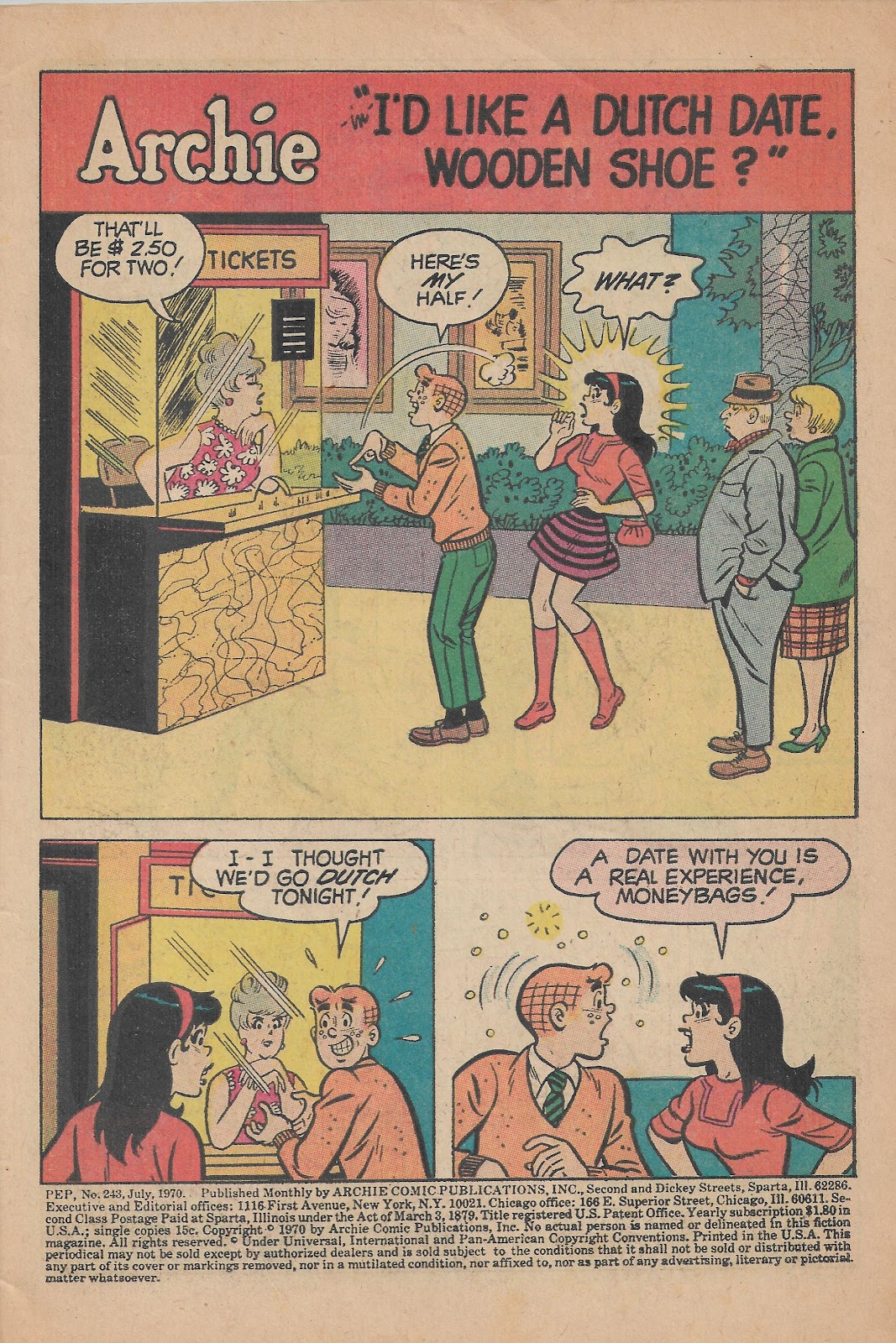 Pep Comics Issue #243 - Page 3