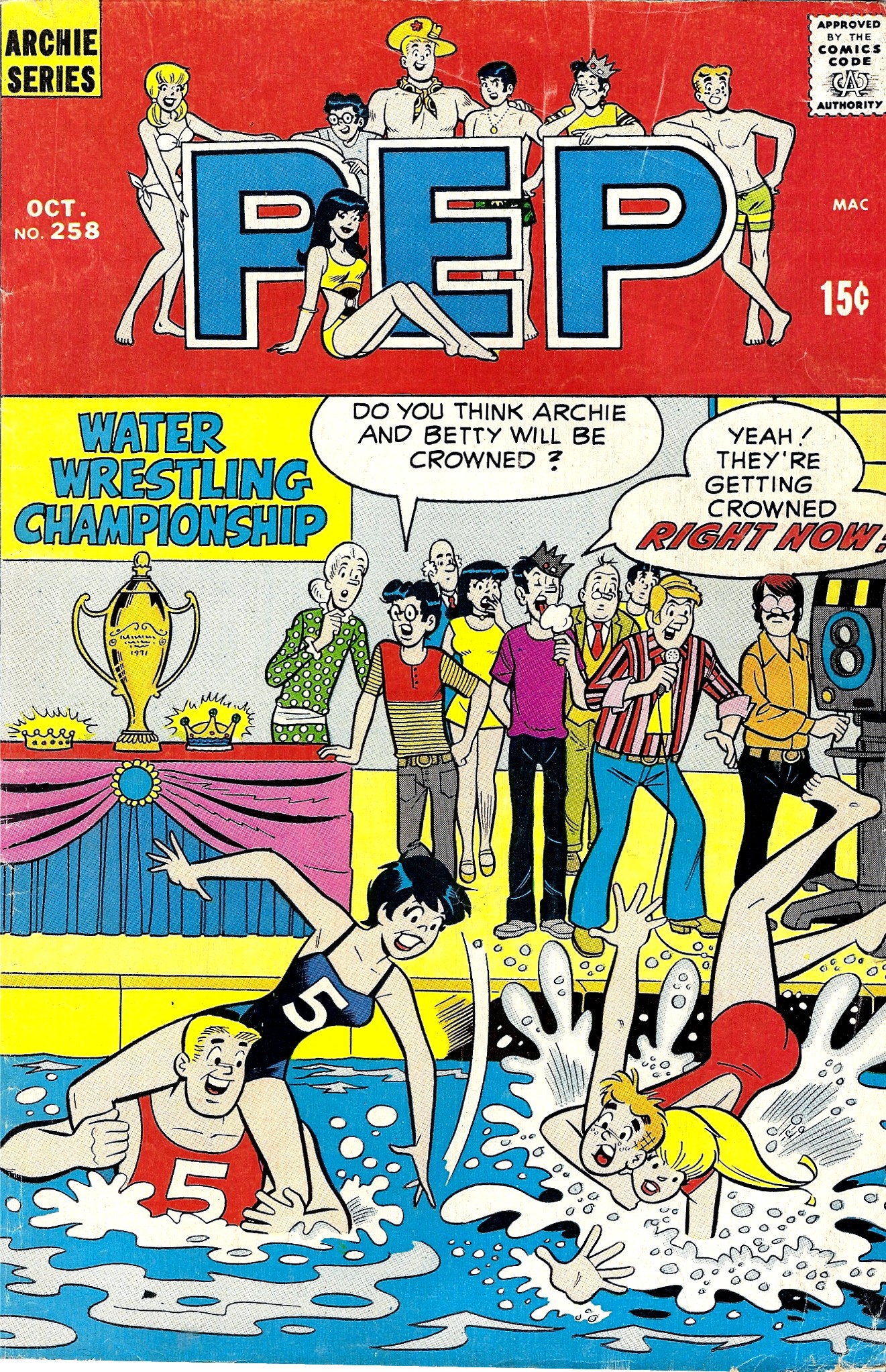 Pep Comics Issue #258 - Page 1