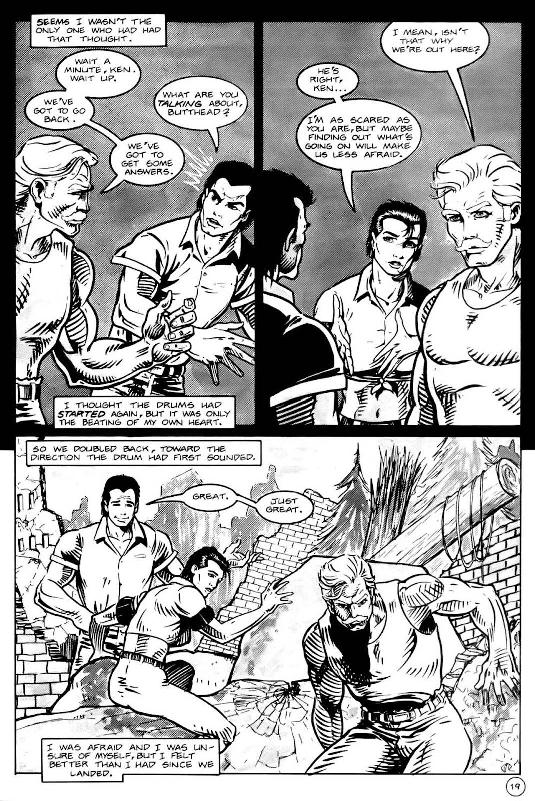 Planet of the Apes (1990) Issue #14 - Page 21
