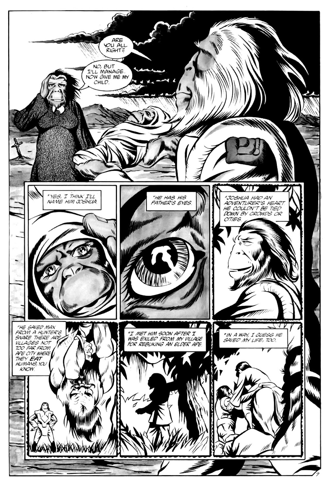 Planet of the Apes (1990) Issue #3 - Page 9