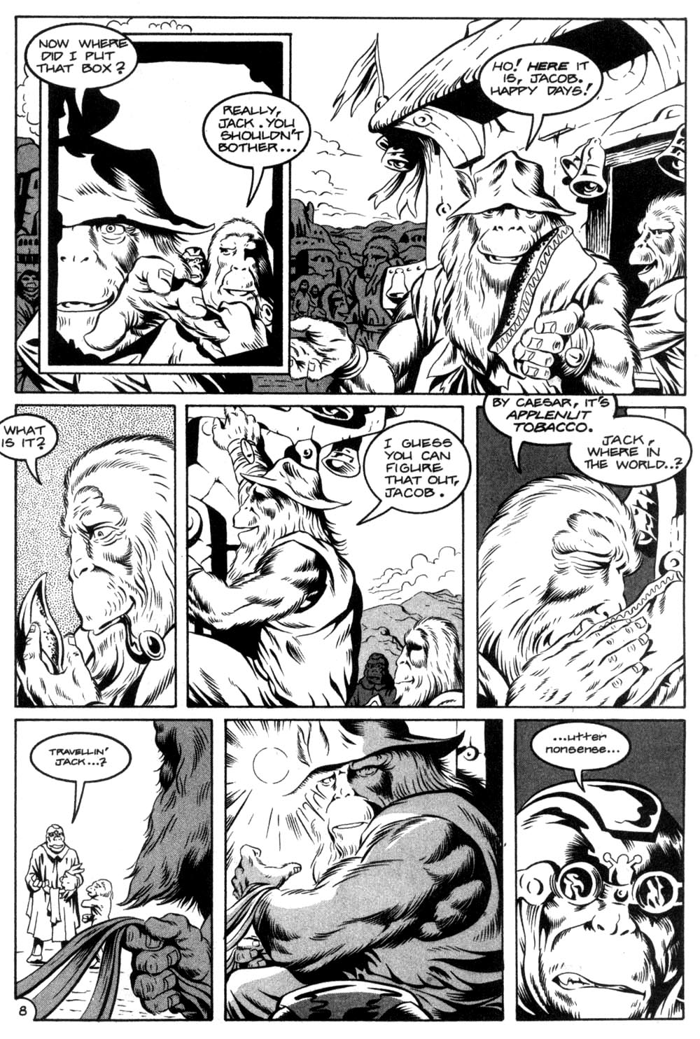 Planet of the Apes (1990) Issue #8 - Page 10