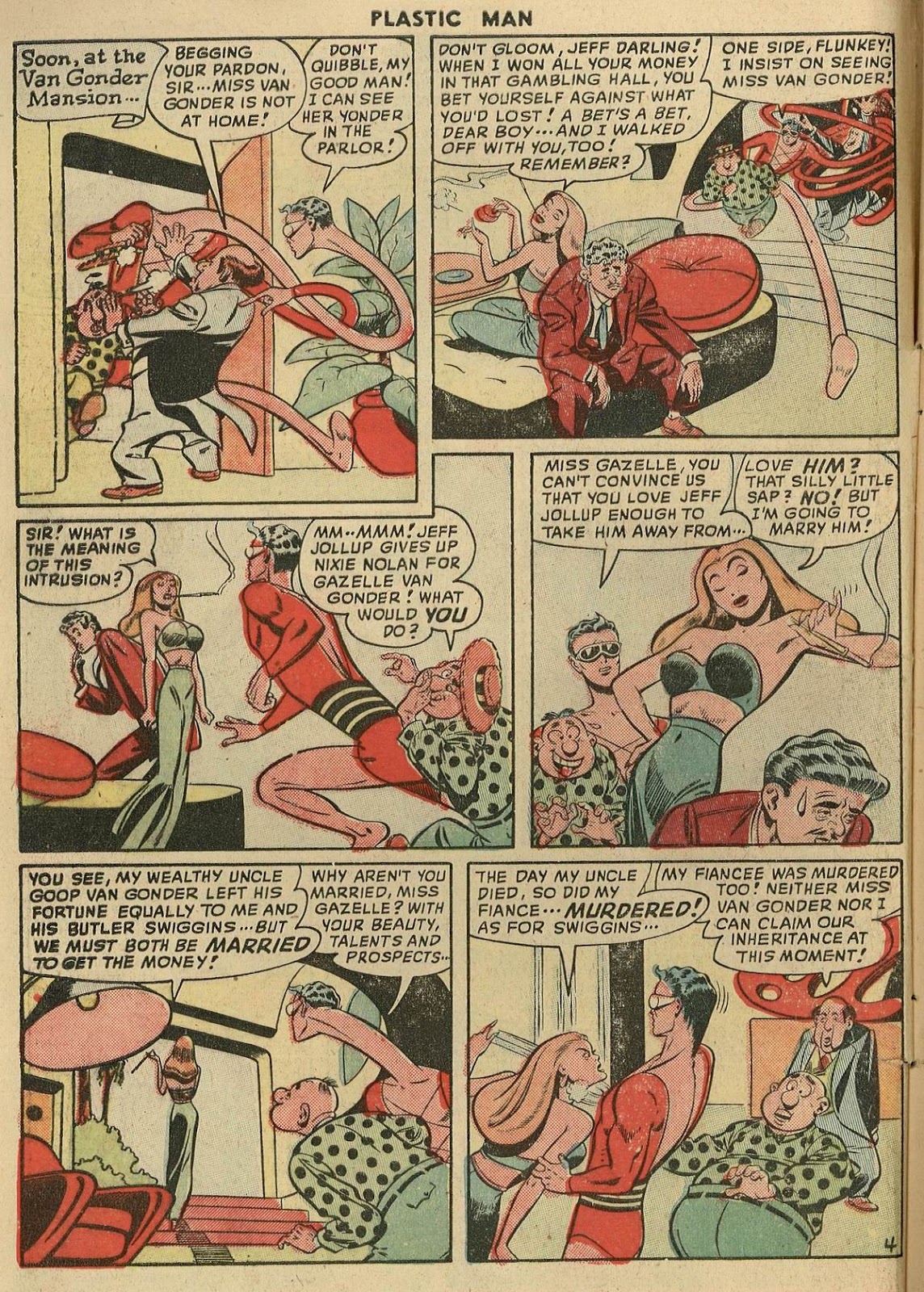 Plastic Man (1943) Issue #16 - Page 7