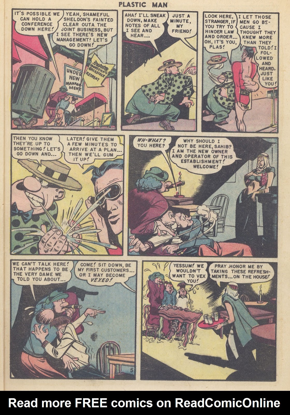 Plastic Man (1943) Issue #24 - Page 7