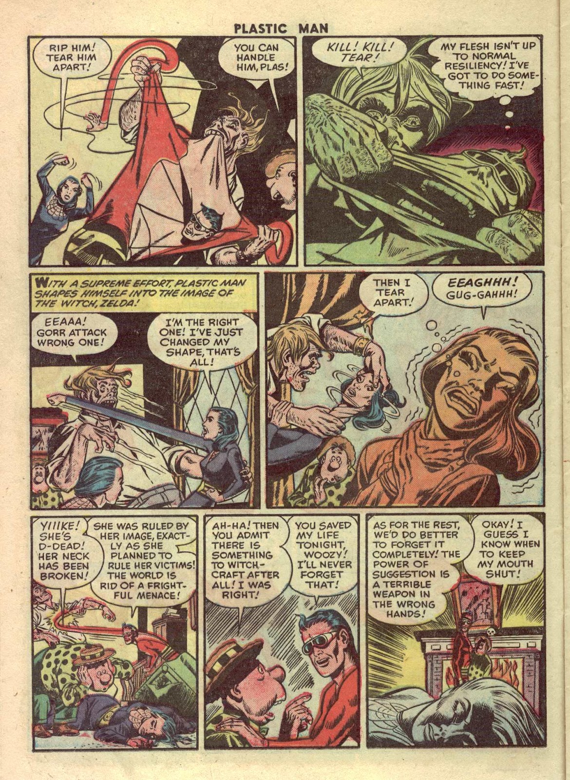 Plastic Man (1943) Issue #42 - Page 12