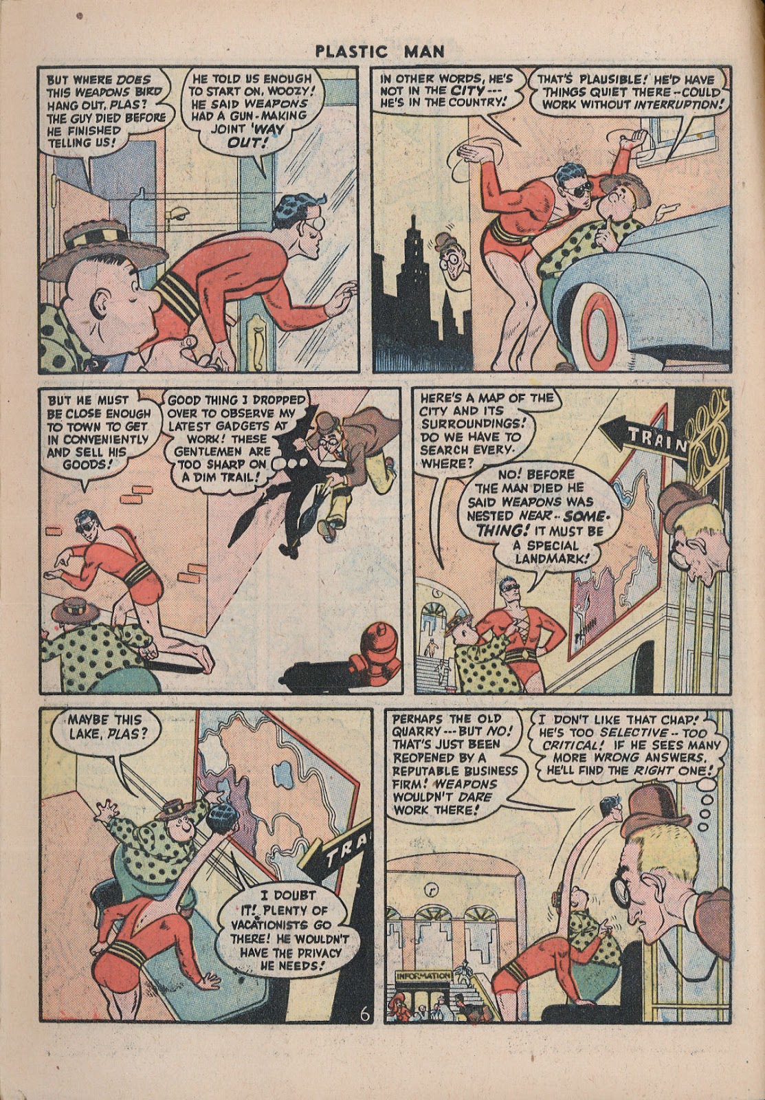 Plastic Man (1943) Issue #5 - Page 8